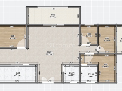 教新红色家园 4室 2厅 148平米