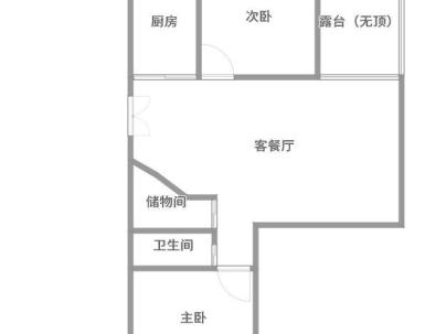 百榕大厦 2室 1厅 106平米