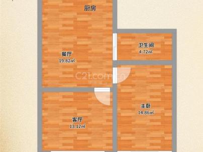 上陡门7组团 1室 1厅 58平米