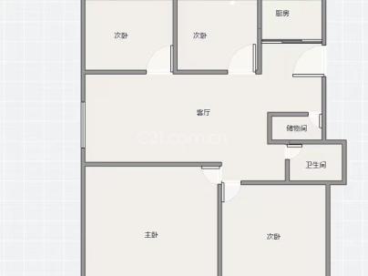 下吕浦5区宏业 4室 2厅 113.44平米