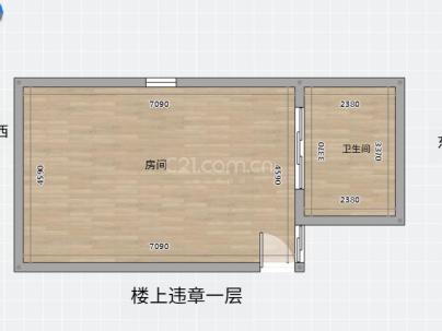 朱彭巷 3室 1厅 39平米