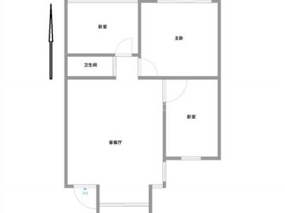 西苑公寓（特陶西苑） 2室 1厅 95.08平米