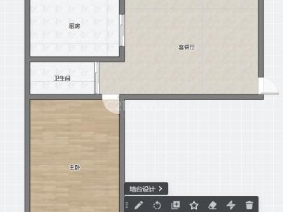 水心柏组团 2室 1厅 56.5平米