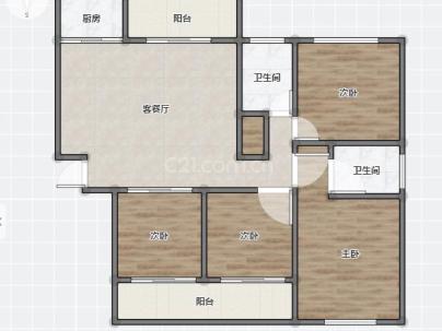 永安锦苑 3室 2厅 152平米