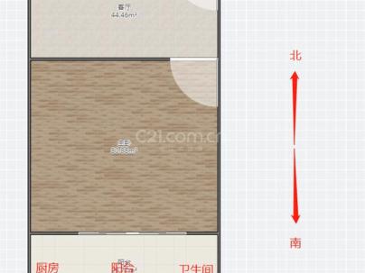 蒋家桥锦园 1室 106平米