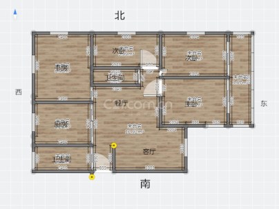 西子新村 3室 2厅 155平米