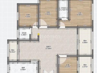 教新红色家园 5室 2厅 190平米