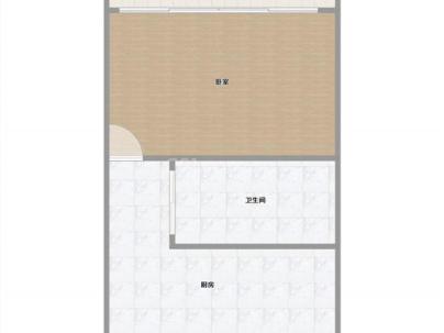 朝霞大楼 1室 1厅 34平米