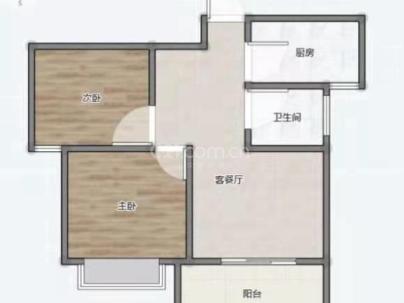瑶溪住宅区四组团 3室 1厅 80平米
