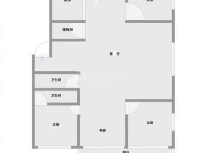 温迪锦园 3室 2厅 135平米