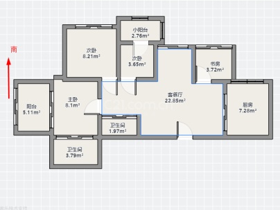 南翔锦苑 4室 2厅 179.36平米