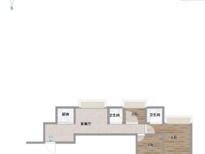 永川锦园 3室 2厅 119平米