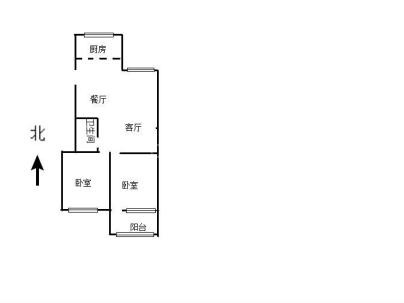 六虹景园（六虹锦苑） 3室 2厅 85平米