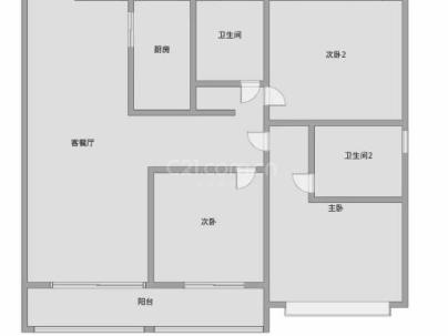祥瑞锦园（祥生睿城） 4室 2厅 117平米