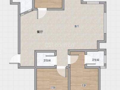 通泰景苑 3室 2厅 139平米