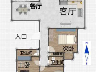 锦江家园 4室 2厅 165平米