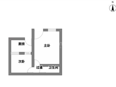 三官殿巷 1室 1厅 38平米