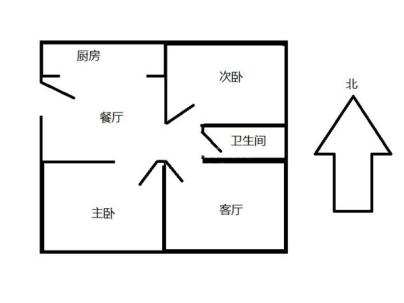 安澜小区 2室 2厅 82平米