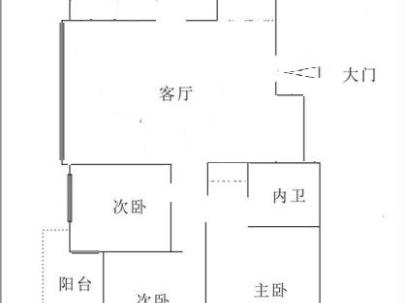 通泰景苑 3室 2厅 140平米