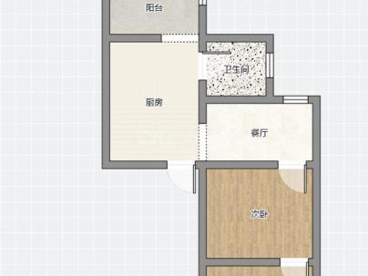 新桥头美 2室 1厅 50平米