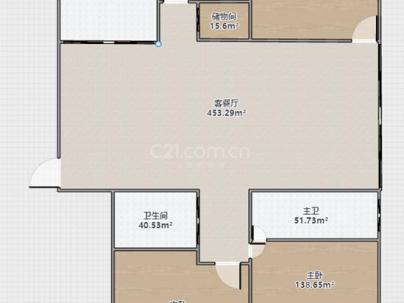 百好花园 4室 2厅 172平米