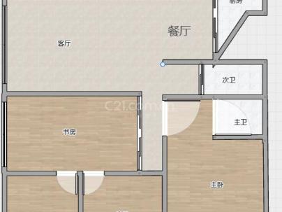 嘉鸿花园 4室 2厅 169平米