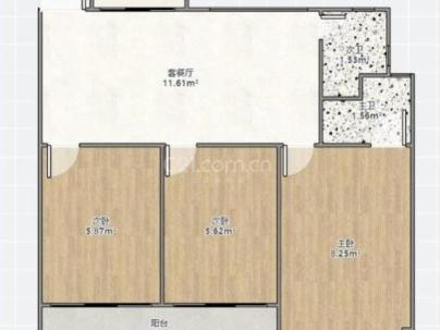 江宸雅园 3室 2厅 104平米