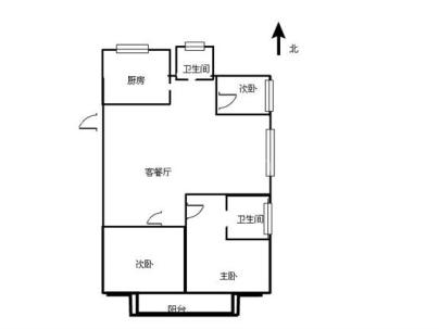 南塘四组团 3室 2厅 144.8平米