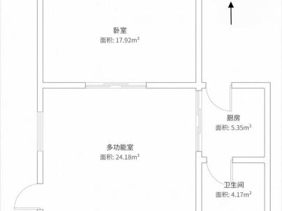 城西街 1室 1厅 37平米