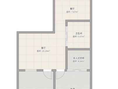 鼓楼商厦 2室 1厅 78平米