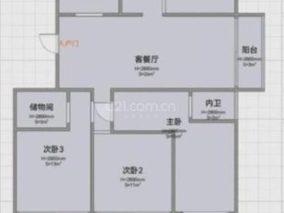 滨沁华庭（洪殿单元f-28地块） 4室 2厅 155平米