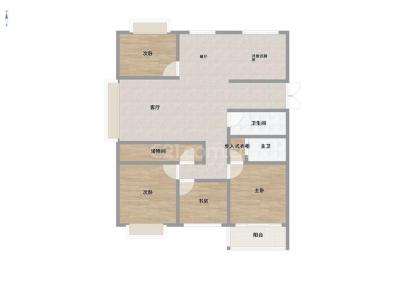 青青家园 3室 2厅 155.6平米