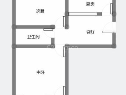 雪山侨村 2室 1厅 63平米