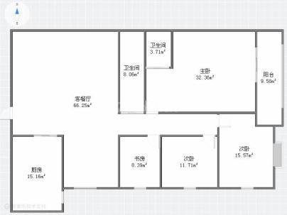 嘉盛锦园 4室 1厅 189平米