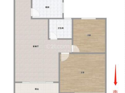 滨江商务区P05-03地块（榕盛嘉园） 2室 2厅 83.52平米