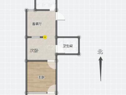 黄龙9区玉树 1室 1厅 48.68平米