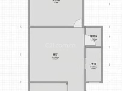 双乐东小区 2室 1厅 70.4平米