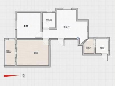 南瓯花园（南越锦园） 4室 2厅 90平米