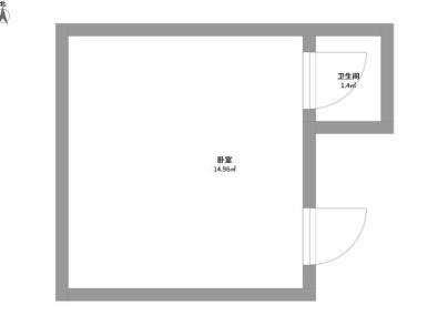 锦东家园一期 1室 1厅 152平米