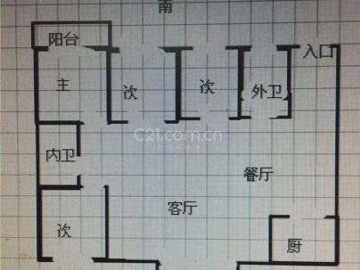 福森锦园 4室 2厅 147平米