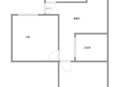 下吕浦6区柳园 3室 1厅 59.38平米