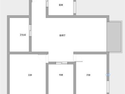 新田园六组团 3室 2厅 100平米