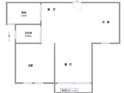 滨洲景园 2室 1厅 77.25平米