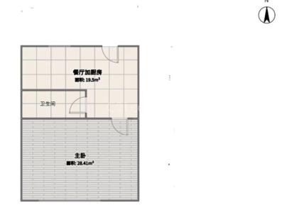 金锁匙巷 1室 1厅 29.8平米