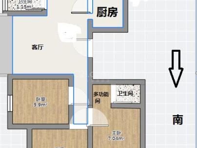 麓颂苑（上田F04地块） 4室 2厅 151平米