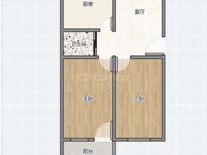 桥儿头金菊 2室 1厅 85.67平米