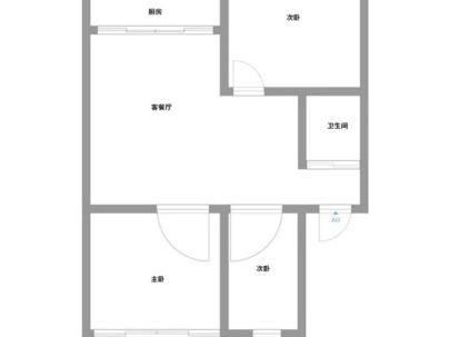 富春社区 3室 2厅 88平米