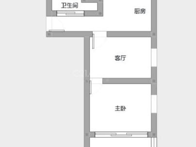 水心杏组团 1室 1厅 45.11平米