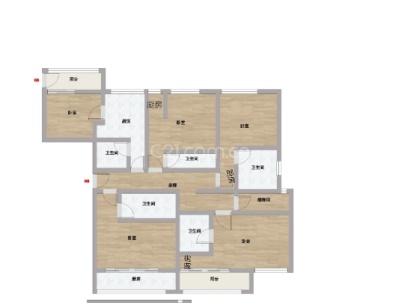 尚悦园(朱垟安置房) 5室 2厅 175平米