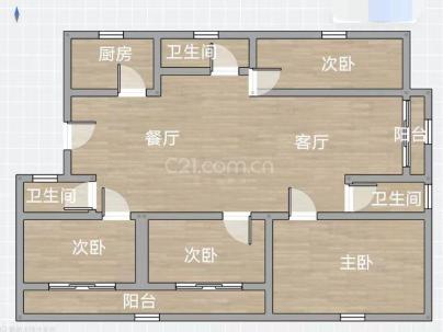 跃龙娄庭 5室 2厅 150平米